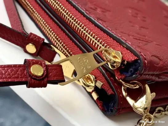 Aaa replica bags ZIP DOUBLE VUITTON POCHETTE LOUIS 0505